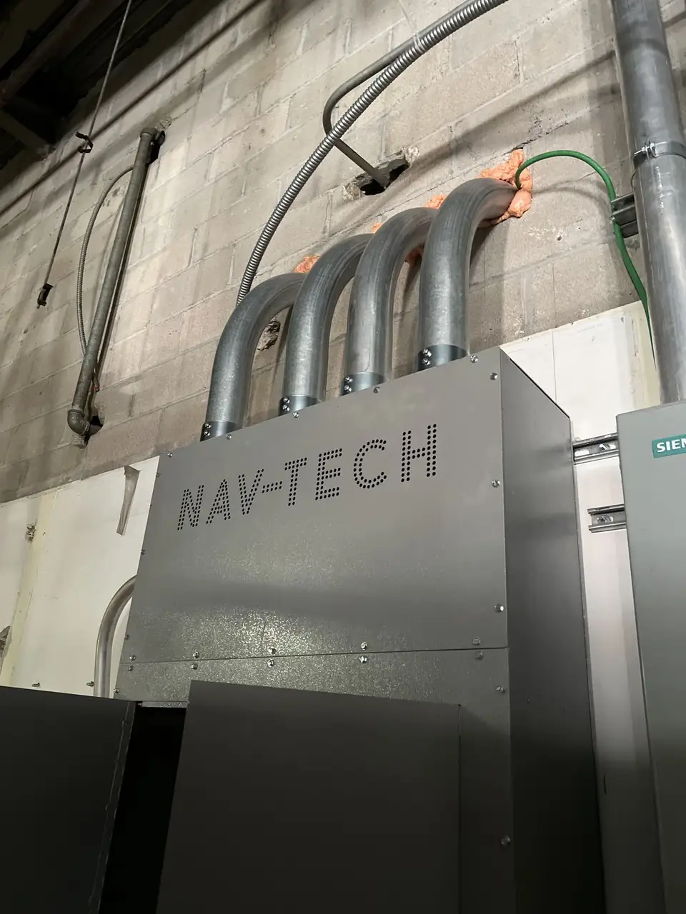 Commercial electrical switchgear installed by Electric A/C Inc in Queens